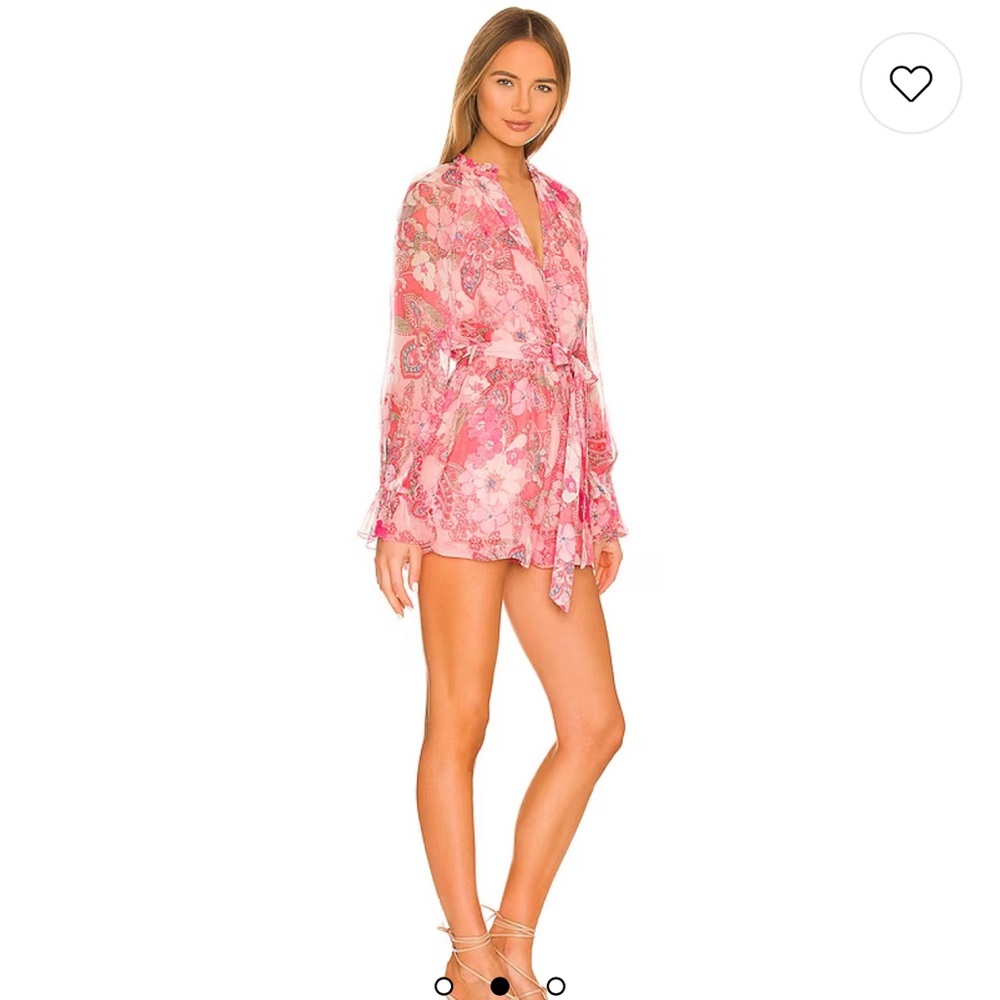 Hemant And Nandita X Revolve Sage Romper In Pink - image 2